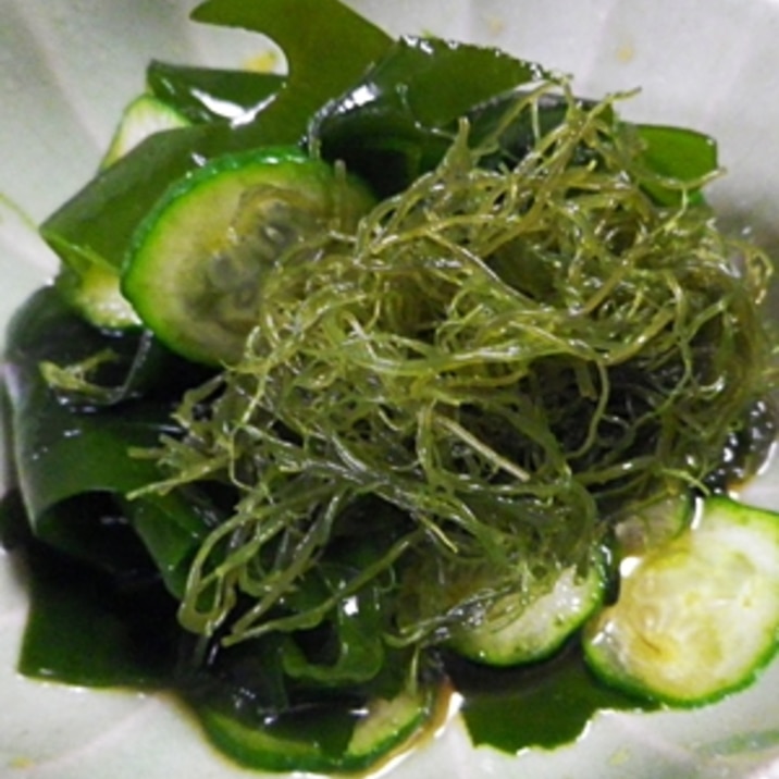 おごのりきゅうりのシンプル酢の物